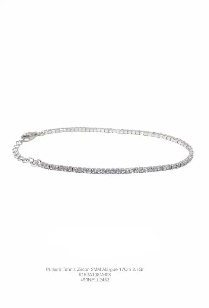 Pulsera Sin Fin Plata Ley 925 Circones