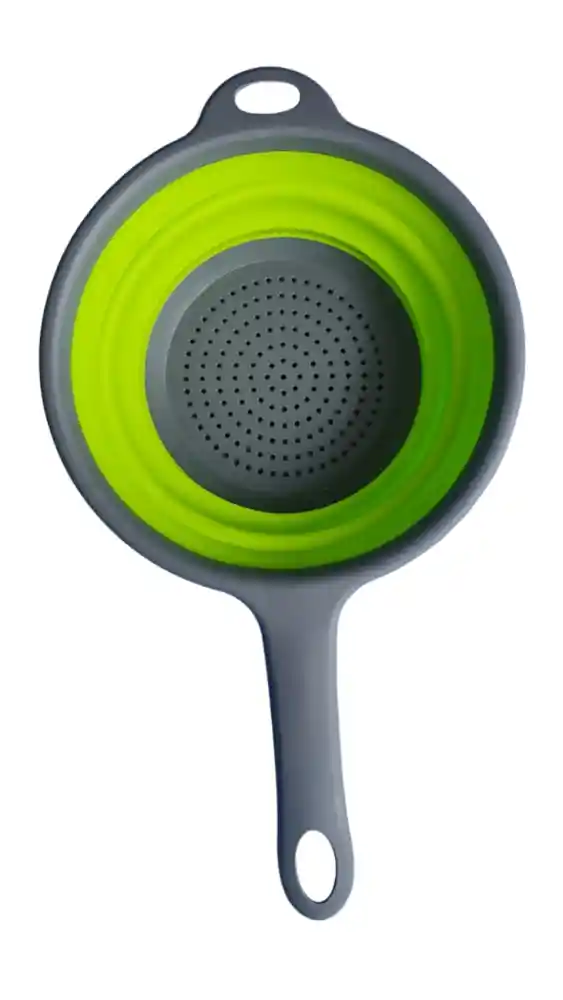 Colador De Silicona Plegable Escurridor De Cocina Multiusos