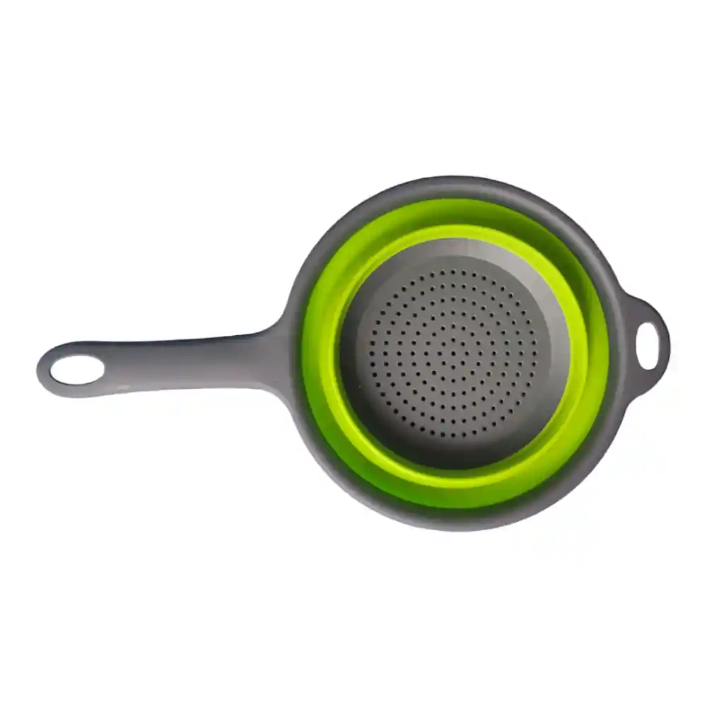 Colador De Silicona Plegable Escurridor De Cocina Multiusos