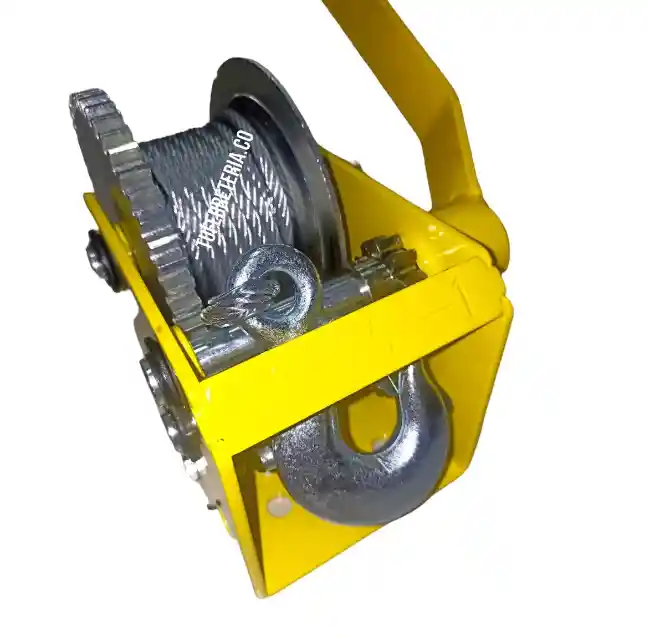 Winch Malacate Manual 2500 Lb Cable Tipo Pesado Uyustools