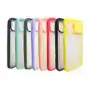 Funda Estuche Traslucido Matte Protector De Camara Compatible Con Iphone 12