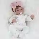 Bebe Reborn Alicia Ropa Blanca