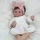 Bebe Reborn Alicia Ropa Blanca