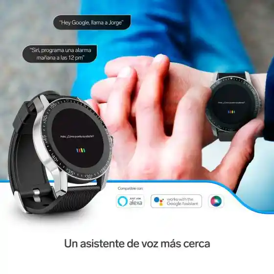 Smartwatch Touch Bt Con Spk, Mic+assista