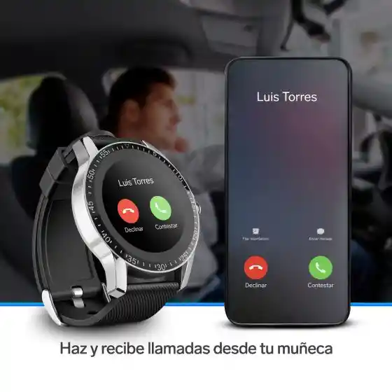 Smartwatch Touch Bt Con Spk, Mic+assista