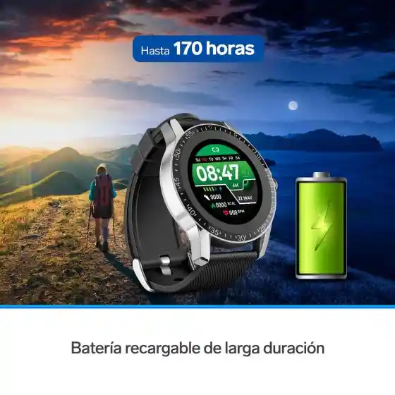 Smartwatch Touch Bt Con Spk, Mic+assista