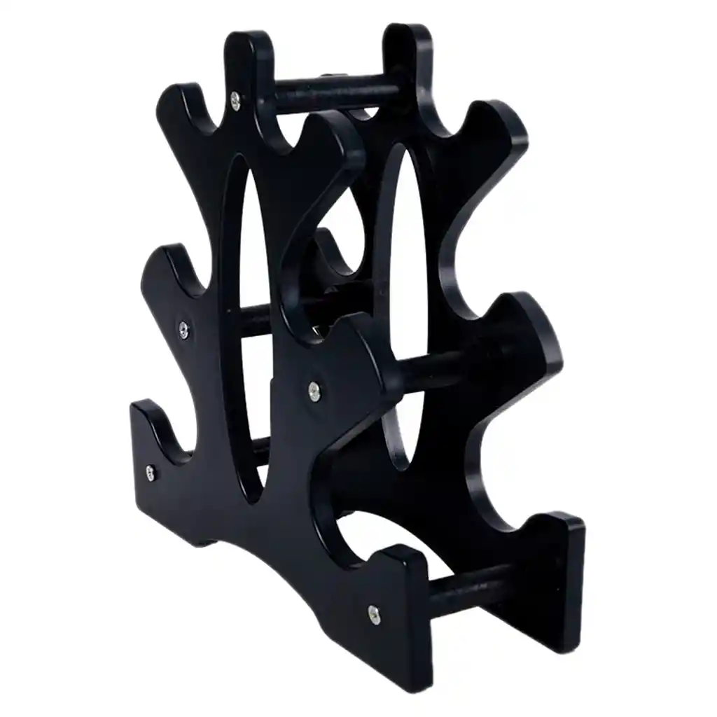 Rack Soporte Gym Mancuernas Pesas Repisa Peso Max 30 Libras