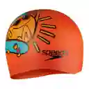 Speedo Gorro De Natacion Junior Printed Silicona Piscina Entrenamiento