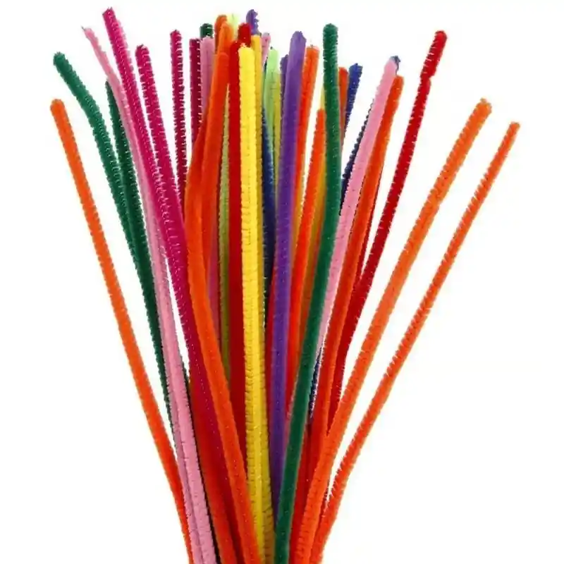 Chelines / Limpiapipas X 12 Unidades Colores Surtidos
