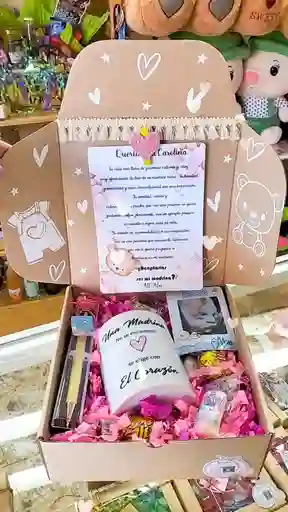 Caja Anuncio 👑 🍼🩵🩷 Padrinos 🩵🩷🩵🩷🩷🩵y Embarazo 🛑 Bajo Pedido 24 Horas De Anticipacion