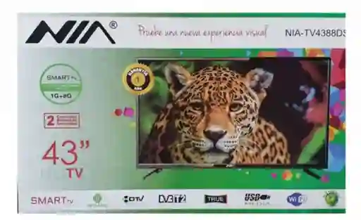 Televisor Nia 43 Pulgadas 4k Tdt Smart Tv