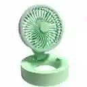 Ventilador Recargable Con Lampara