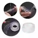 Cinta De Silicona Doble Faz Transparente - Ivy Grip Tape 3 Mts.