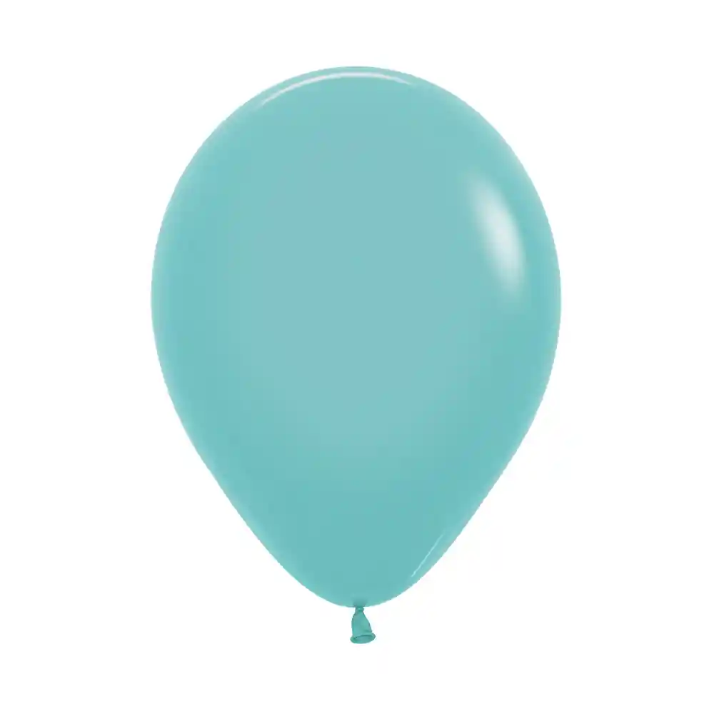 Globos Aguamarina Fashion R9 X 12 Unidades Sempertex