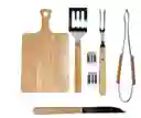 Utensilios De Asado Bbq Set X 7 Piezas.