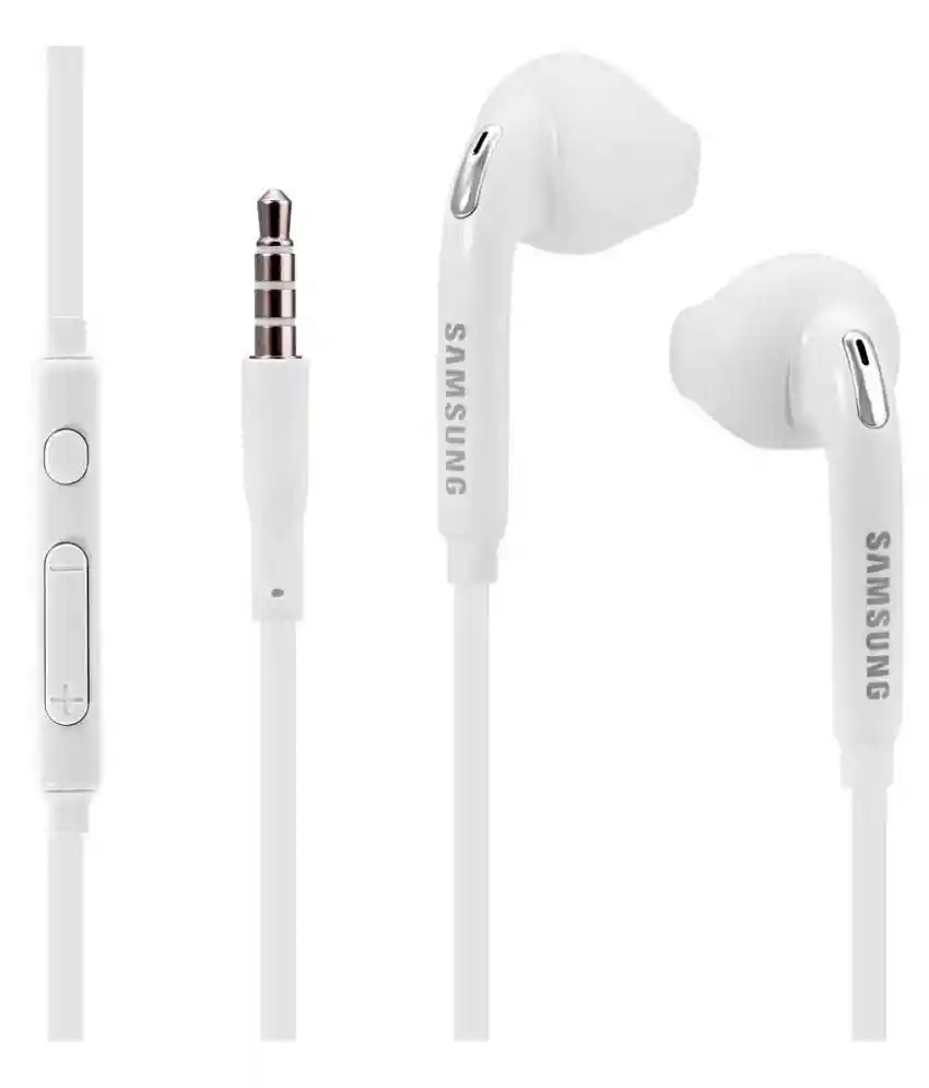 Audífonos Manos Libres Samsung S6 (negro/blanco)