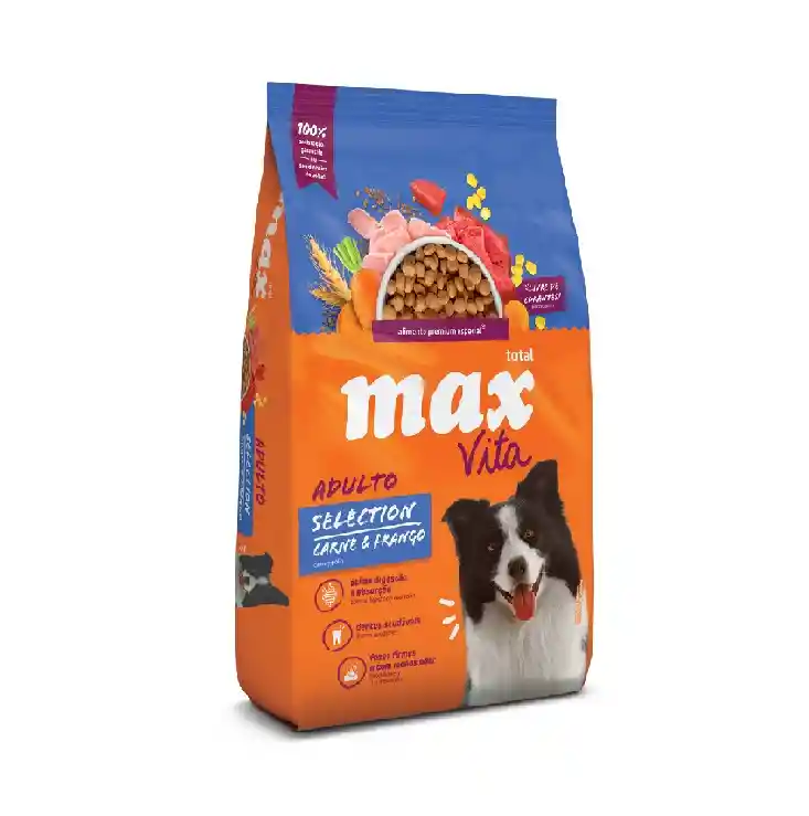 Max Vita Perro Adulto Selection X 10kg (carne Y Pollo)