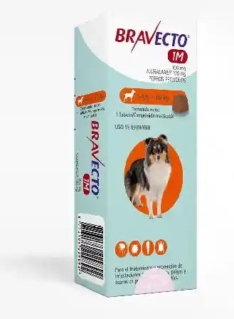 Bravecto 1m Para Perros 4.5kg - 10kg