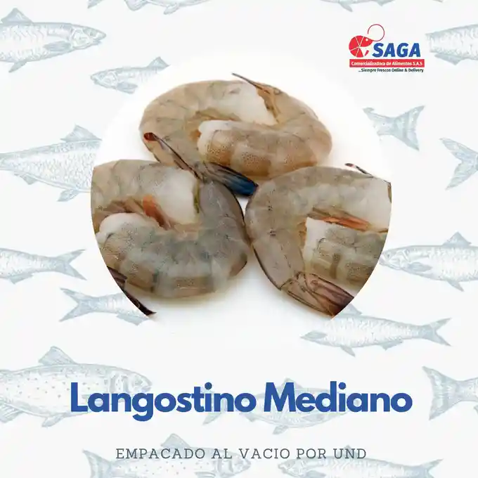 Langostino Mediano X 5 Unds