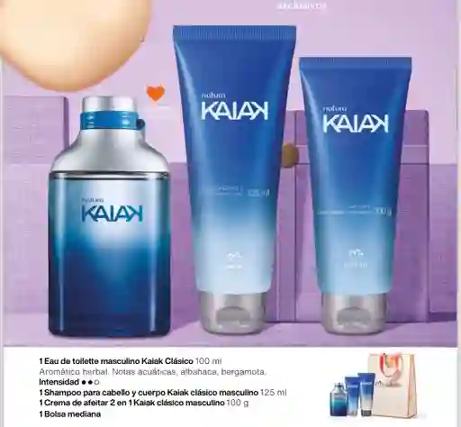Rutina Kaiak Clásico Masculino.