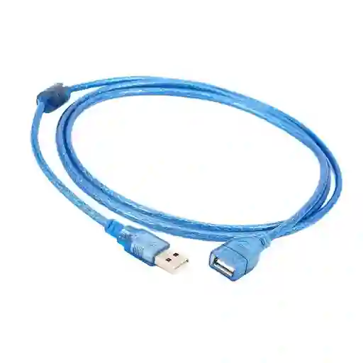 Cable De Extensión Usb 2.0 De Alta Velocidad, Transparente A 3 Metros