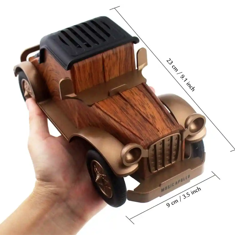 Carro Antiguo Parlante Bluetooth Fm Usb Tipo Retro Vintage A9