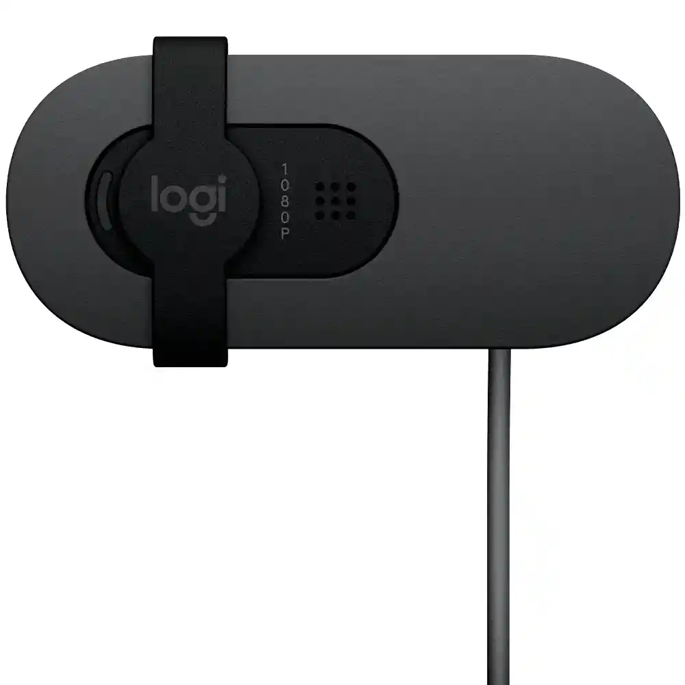 Cámara Web Logitech Brio 100 Full Hd 1080p (negro)