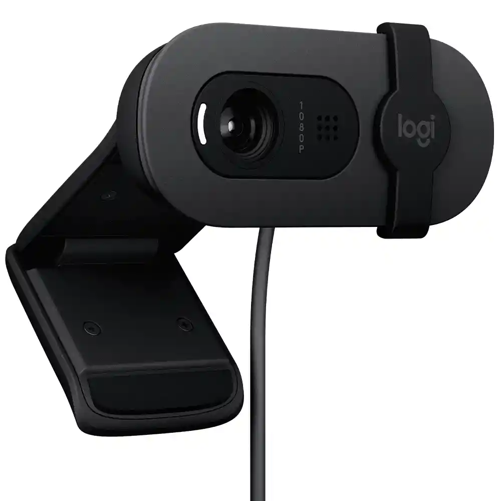 Cámara Web Logitech Brio 100 Full Hd 1080p (negro)