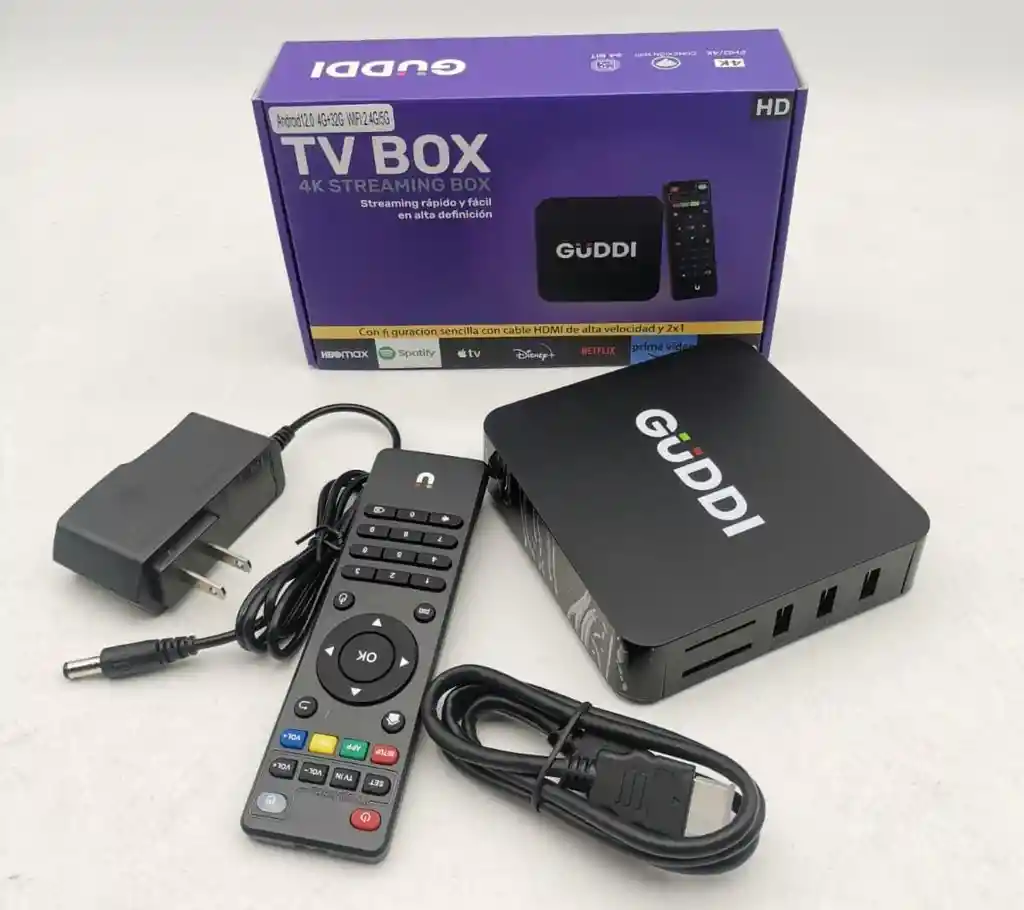 Tv Box | Convierte Tu Televisor En Android | 4gb + 32gb | Android Tv Box