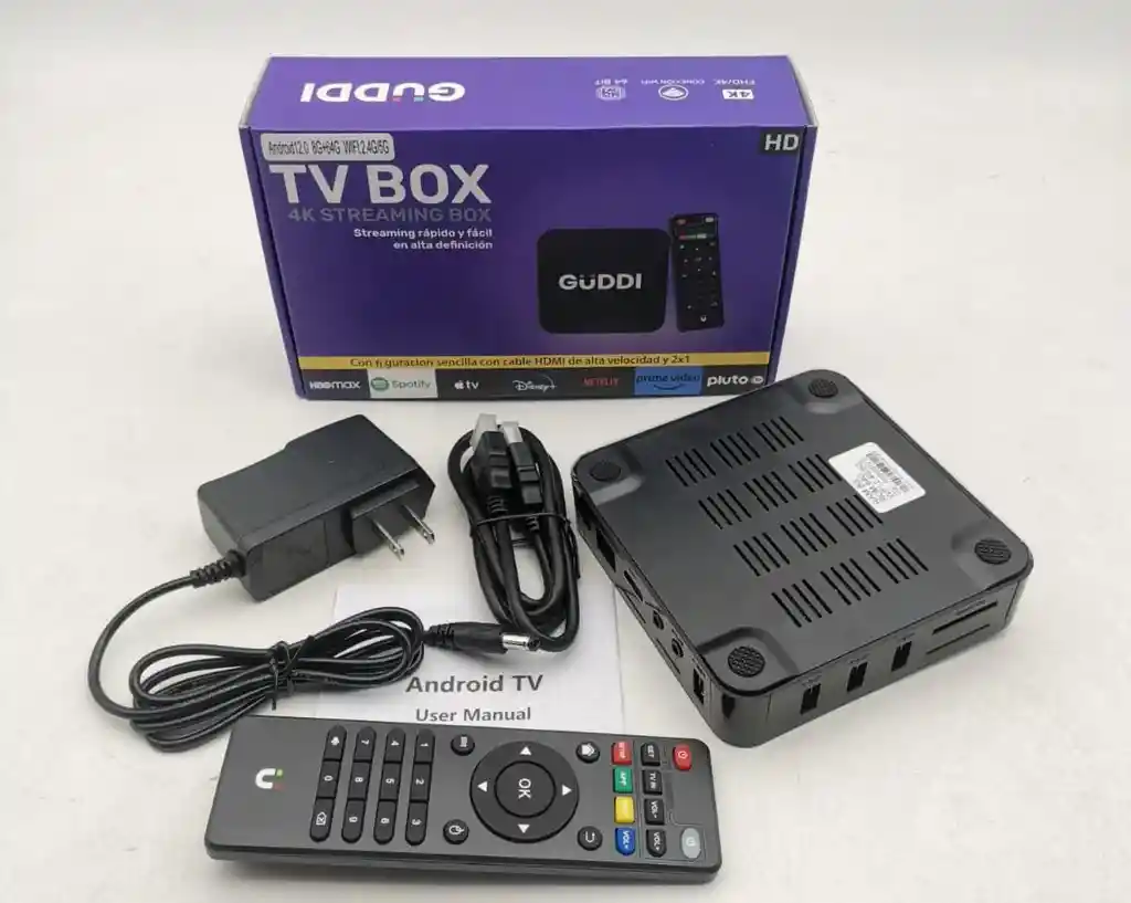 Tv Box | Convierte Tu Televisor En Android | 8gb + 64gb | Android Tv Box
