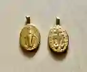 Dije Mediano Medalla Virgen La Milagrosa