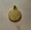 Dije Grande Medalla De San Benito Abad
