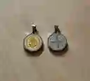 Dije Mediano Medalla De San Benito Abad