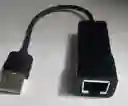 Usb 2.0 Ethernet Rj45 Adapter Negro