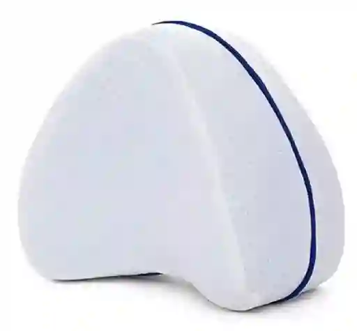 Pierna Cojin Triangular Almohada Ortopédica Para Piernas Color Blanco