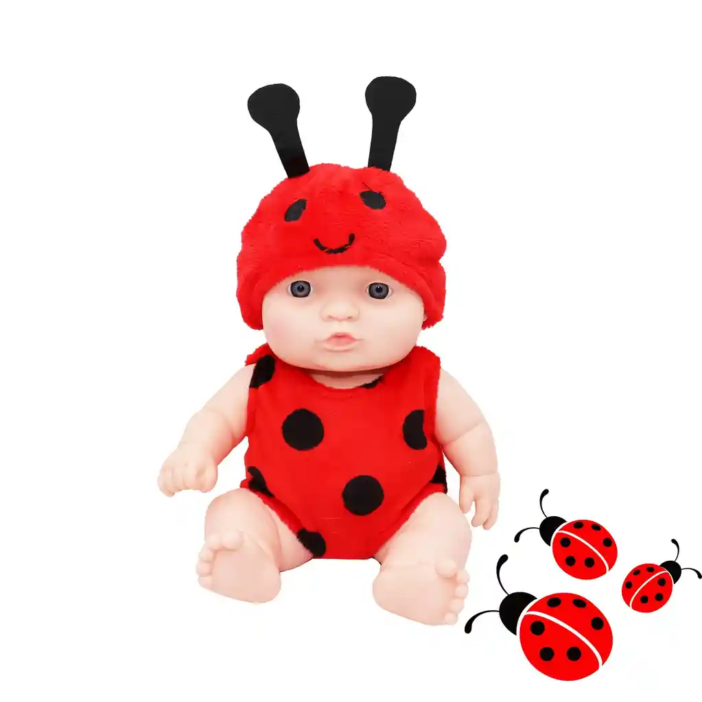 Muñeco Bebe Niñas Mi Baby Infantil Juguete Pijama Mariquita