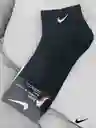 Medias Tobilleras Color Negro Tipo Nike Deportivas Tobilleras, Calcetines Talla Única Estirables