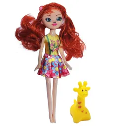 Muñeca Monster Juguete Niñas Interactivo + Mascota