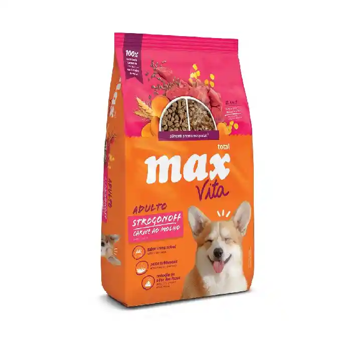 Max Vita Perro Adulto Strogonoff X 10kg (carne En Salsa)