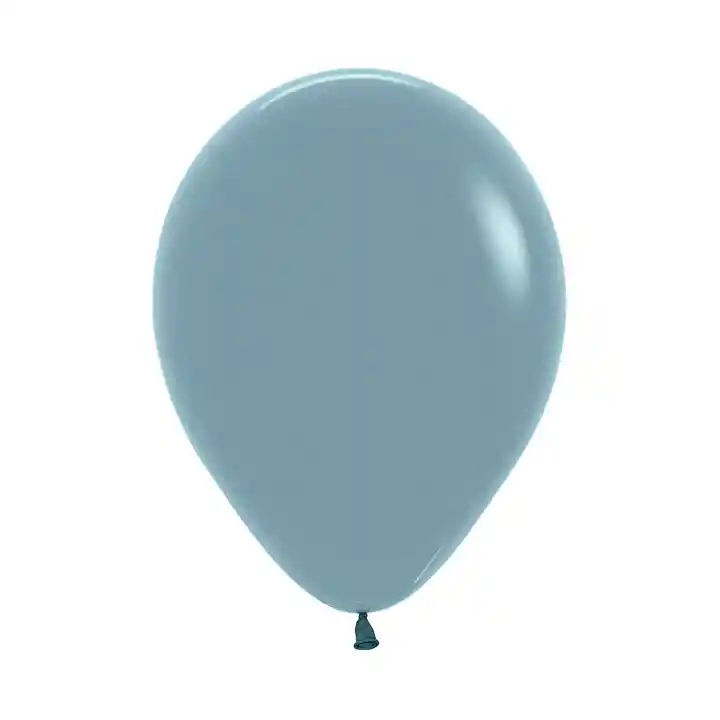 Globos Pastel Dusk Azul R9 X 12 Unidades Sempertex