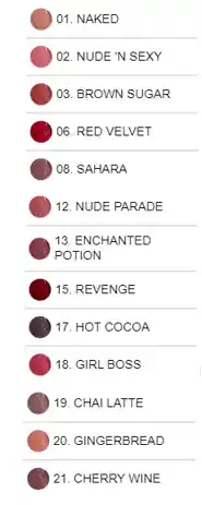 Labial Líquido Mate