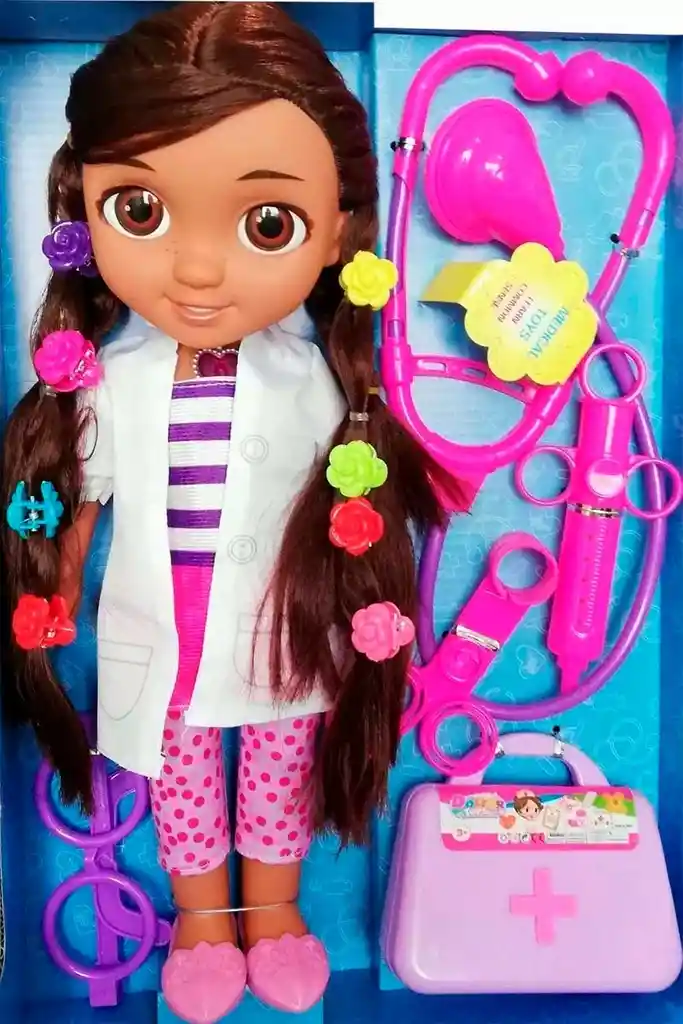 Muñeca Doctora Juguete Sonido Accesorios Niñas Infantil