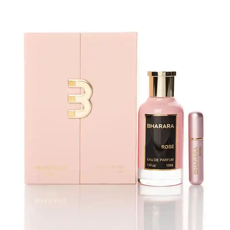 Loción Perfume Bharara Rose 100ml Edp Mujer Original Garantizada