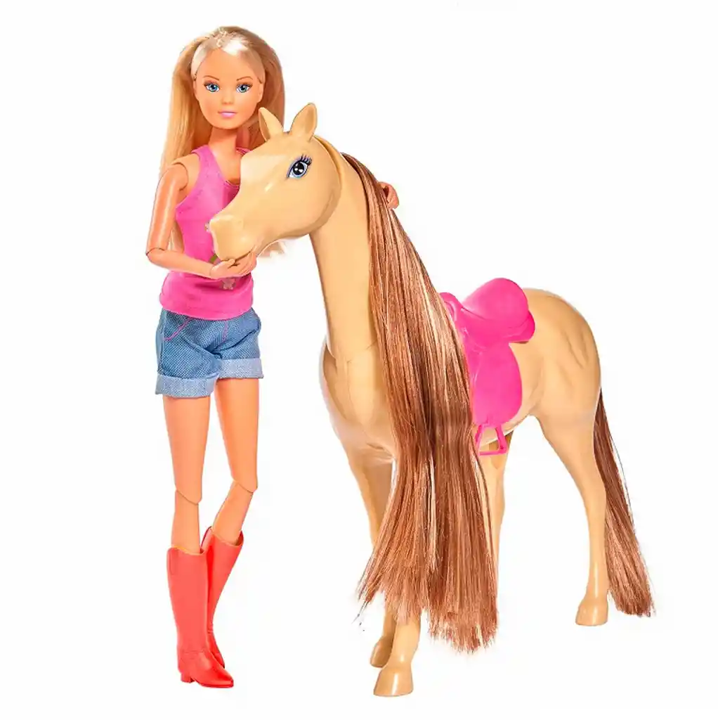 Muñeca Princesa Peine Jinete Caballo Accesorio Juguete Niña