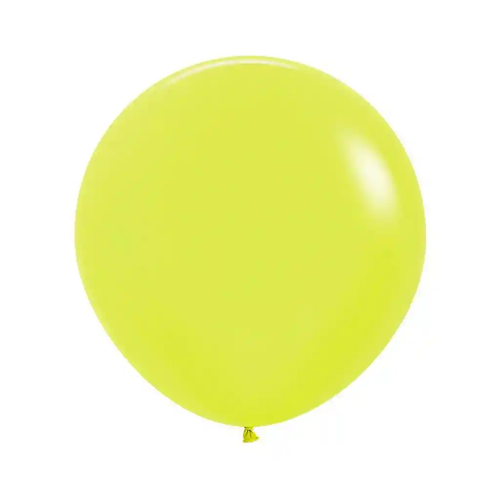 Globos Amarillo Neon R24 X 3 Unidades Sempertex