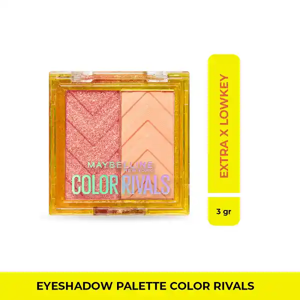 Paleta De Sombras Color Rivals Duo Extra X Lowkey