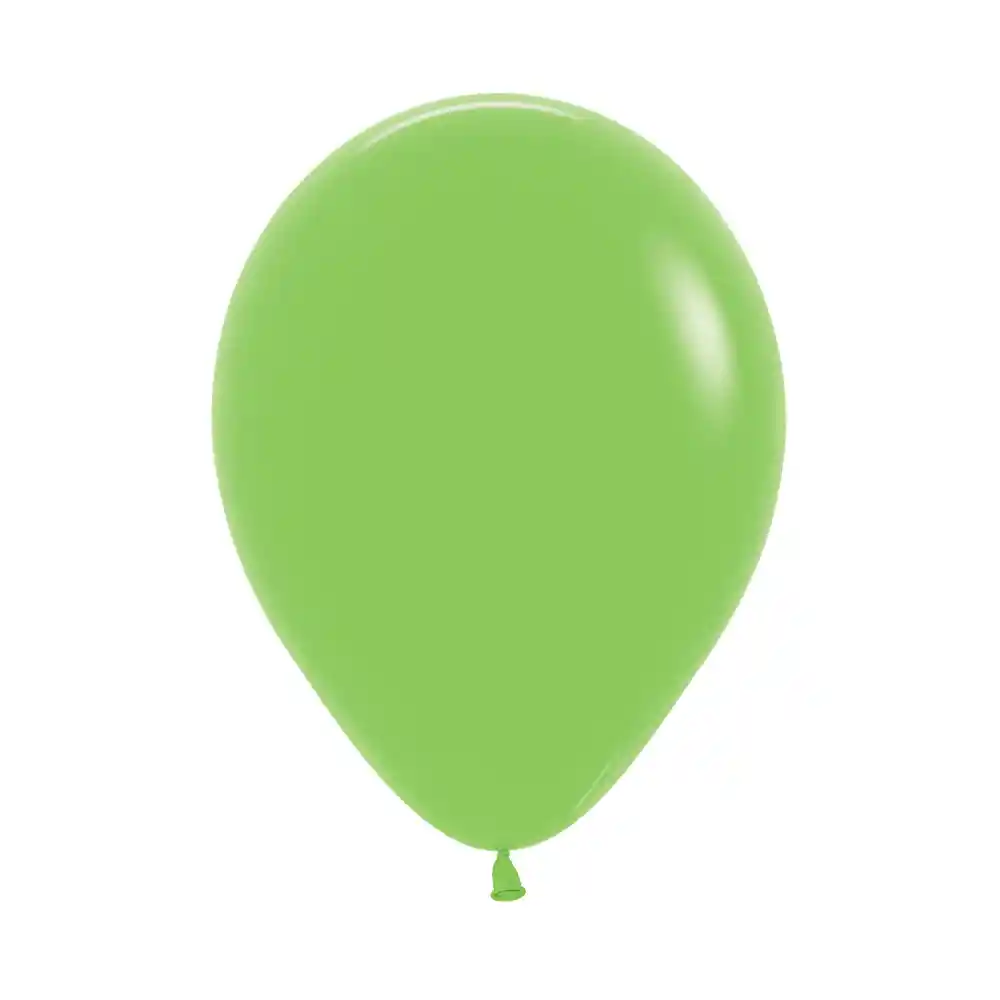 Globos Verde Lima Fashion R12 X 12 Unidades Sempertex