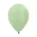 Globos Satin Verde R12 X 50 Unidades Sempertex