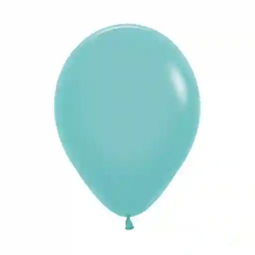 Globos Aguamarina Fashion R12 X 12 Unidades Sempertex