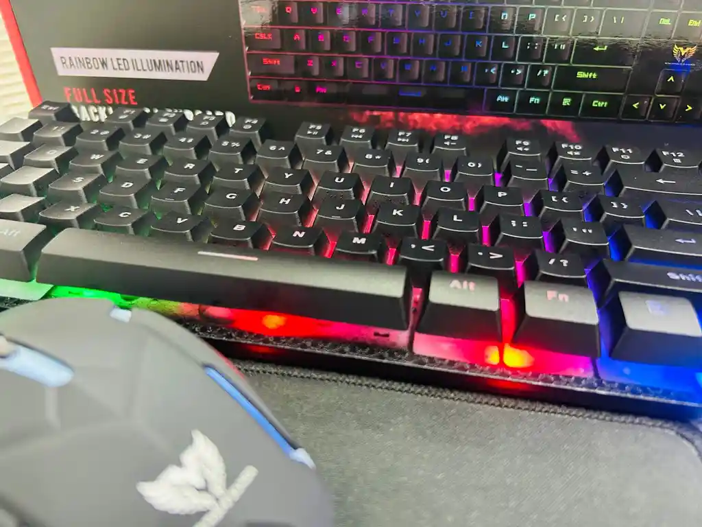 Combo Teclado Y Mouse Con Pad Jyr